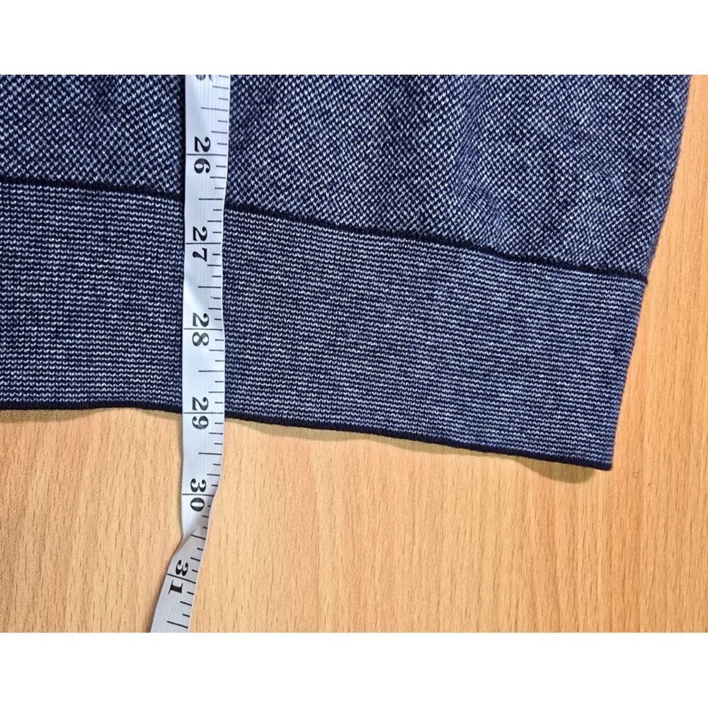 Banana Republic Luxury Blend L Men Blue Pullover Cashmere Silk Blend Breathable - Picture 7 of 11